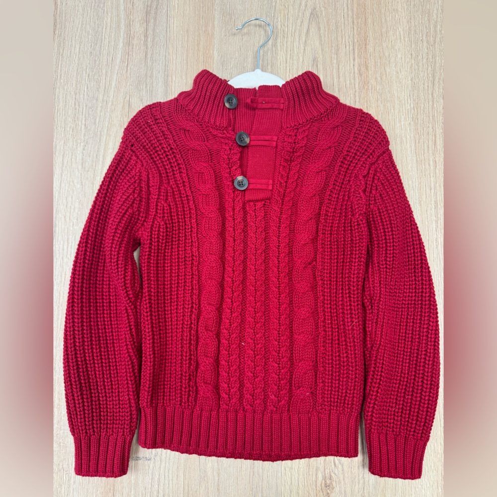 BABY GAP Toddler Cable Knit Sweater size 5